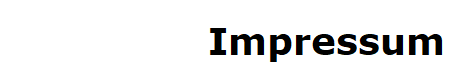 Impressum